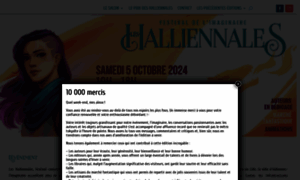 Halliennales.com thumbnail