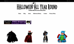 Halloweenallyearround.com thumbnail