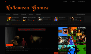 Halloweenflashgames.com thumbnail