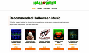 Halloweenmusicunlimited.com thumbnail