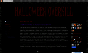 Halloweenoverkill.blogspot.com thumbnail