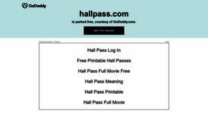 Hallpass.com thumbnail