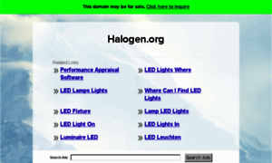 Halogen.org thumbnail