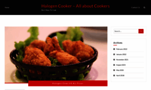 Halogencooker.org thumbnail