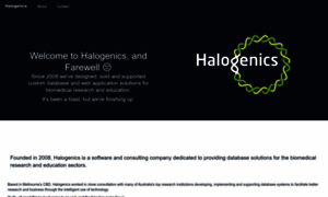 Halogenics.com thumbnail