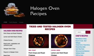 Halogenovenrecipes.com thumbnail