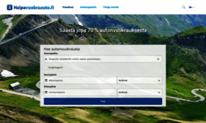 Halpaautovuokraamo.fi thumbnail
