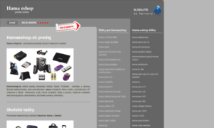 Hama-eshop.sk thumbnail