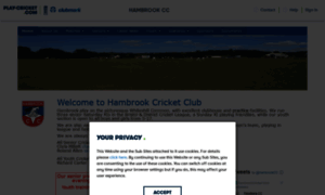 Hambrook.play-cricket.com thumbnail
