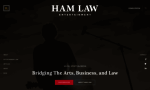 Hamentertainmentlaw.com thumbnail