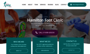 Hamiltonfootclinic.co.uk thumbnail