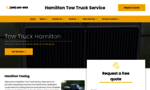 Hamiltontowtruckservice.com thumbnail