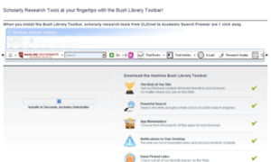 Hamlinebushlibrary.mylibrarytoolbar.com thumbnail