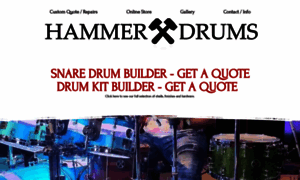 Hammercustomdrums.com thumbnail