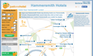 Hammersmith-hotels.com thumbnail