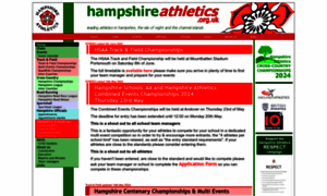 Hampshireathletics.org.uk thumbnail