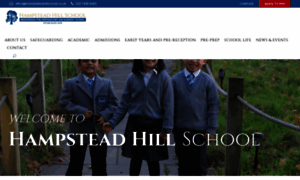 Hampsteadhillschool.co.uk thumbnail