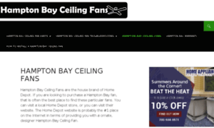 Hamptonbay-ceilingfans.com thumbnail