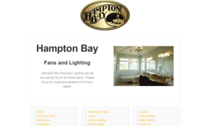Hamptonbayfanandlighting.com thumbnail