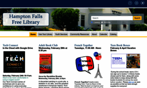 Hamptonfallslibrary.org thumbnail