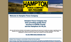 Hamptonfencecompany.com thumbnail