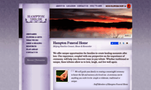 Hamptonfuneralhome.com thumbnail