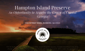 Hamptonislandpreserve.com thumbnail