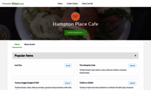 Hamptonplacecafe.net thumbnail