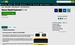 Hamro-nepali-keyboard.soft112.com thumbnail