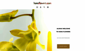 Hanaflowers.com thumbnail