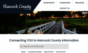 Hancockcountyia.gov thumbnail