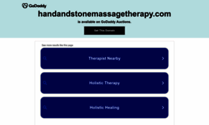 Handandstonemassagetherapy.com thumbnail