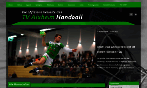 Handball-aixheim.de thumbnail