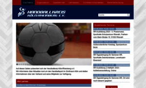Handballkreis-koeln-rheinberg.de thumbnail