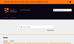 Handbook-guide.unisq.edu.au thumbnail