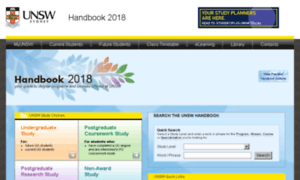 Handbook.unsw.edu.au thumbnail