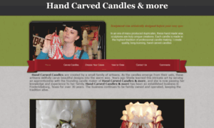 Handcarvedcandlesfbg.com thumbnail