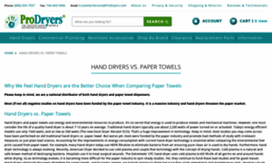 Handdryersvspapertowels.com thumbnail