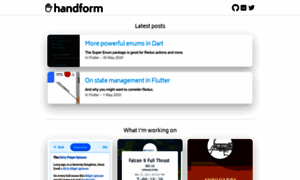 Handform.net thumbnail