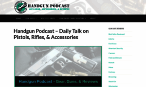 Handgunpodcast.com thumbnail