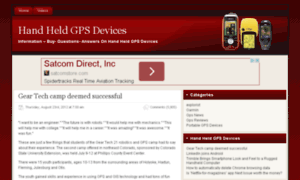 Handheldgpsdevices.org thumbnail