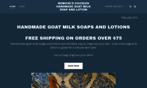 Handmadegoatsoaps.com thumbnail