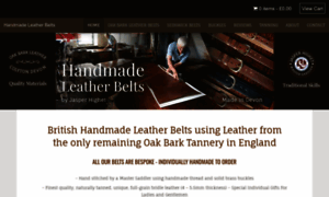 Handmadeleatherbelts.co.uk thumbnail
