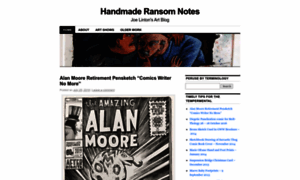 Handmaderansomnotes.wordpress.com thumbnail