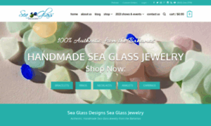 Handmadeseaglassjewelry.com thumbnail