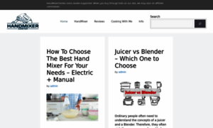 Handmixercenter.com thumbnail
