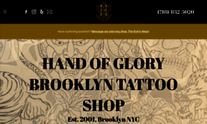 Handofglorytattoo.com thumbnail