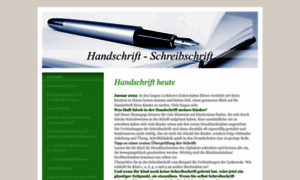 Handschrift-schreibschrift.de thumbnail