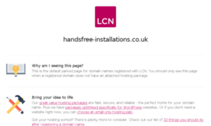 Handsfree-installations.co.uk thumbnail