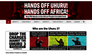 Handsoffuhuru.org thumbnail